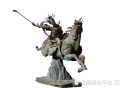 骑马人主题雕塑，三国时期的宝马有哪些？