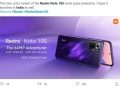 Redmi Note 11 SE手机曝光 千元级定位 价格合适