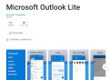 微软Outlook Lite发布：大小仅5MB