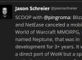 暴雪与网易共同开发的魔兽世界MMO手游宣告取消