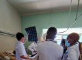 援津巴布韦医疗队员在帕瑞仁雅塔瓦医院开展教学查房