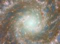 幻影星系M74的壮观影像