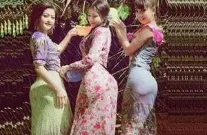 缅甸女人为何都爱穿筒裙？她们卸下时，众人都被惊艳到了