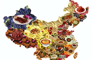 吃撑在中国！全国34个省美食图鉴新鲜出炉，你吃过多少呢