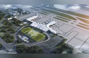 新疆拟建一座机场，飞行区等级4C，航站楼规划面积4000平方米